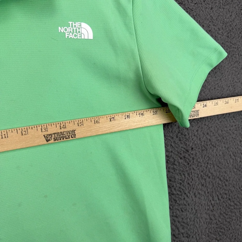 The North Face‎ Mens Medium Green Short Sleeve Performance Polo Shirt NF0A3Y9S